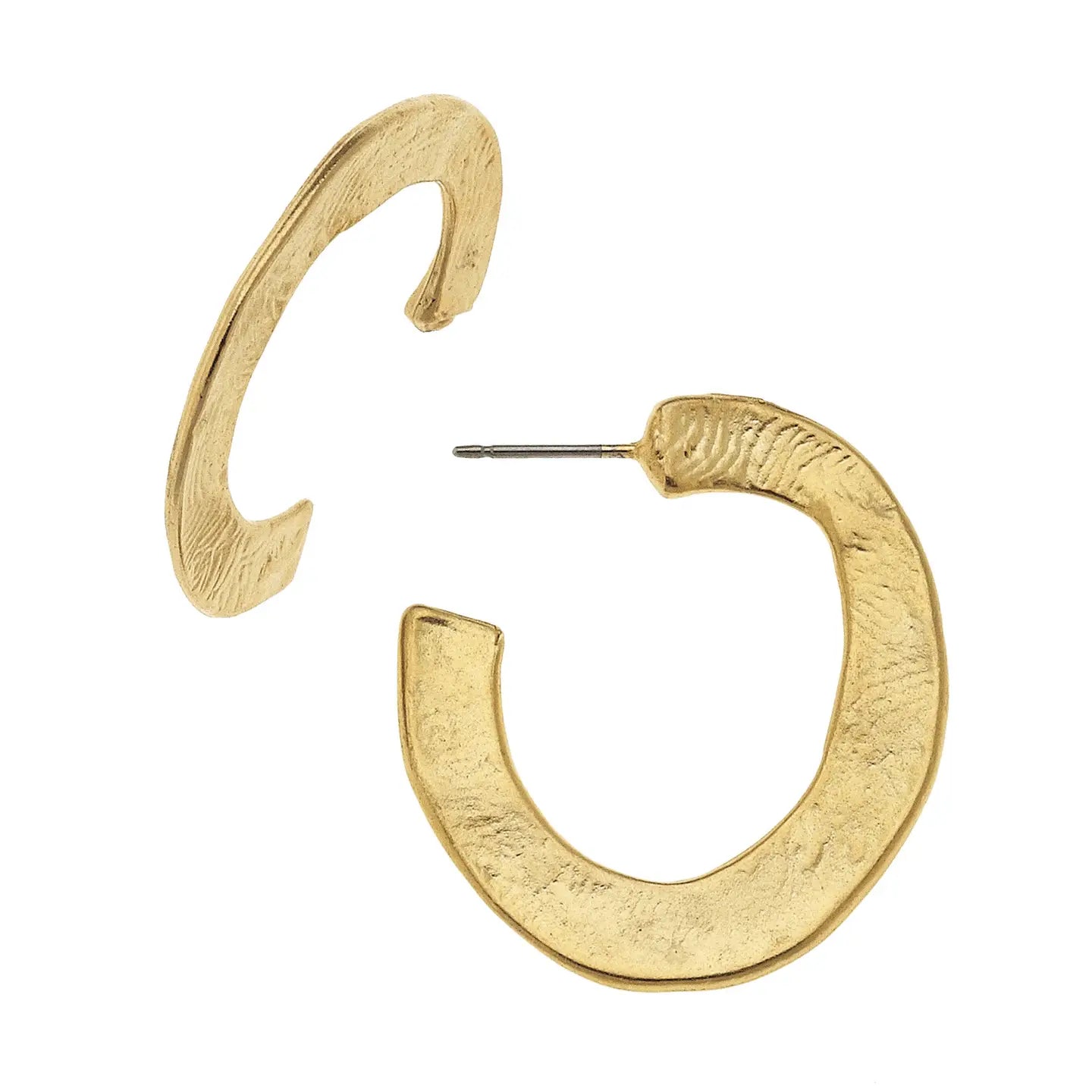 Gold Small Hoops - Susan Shaw