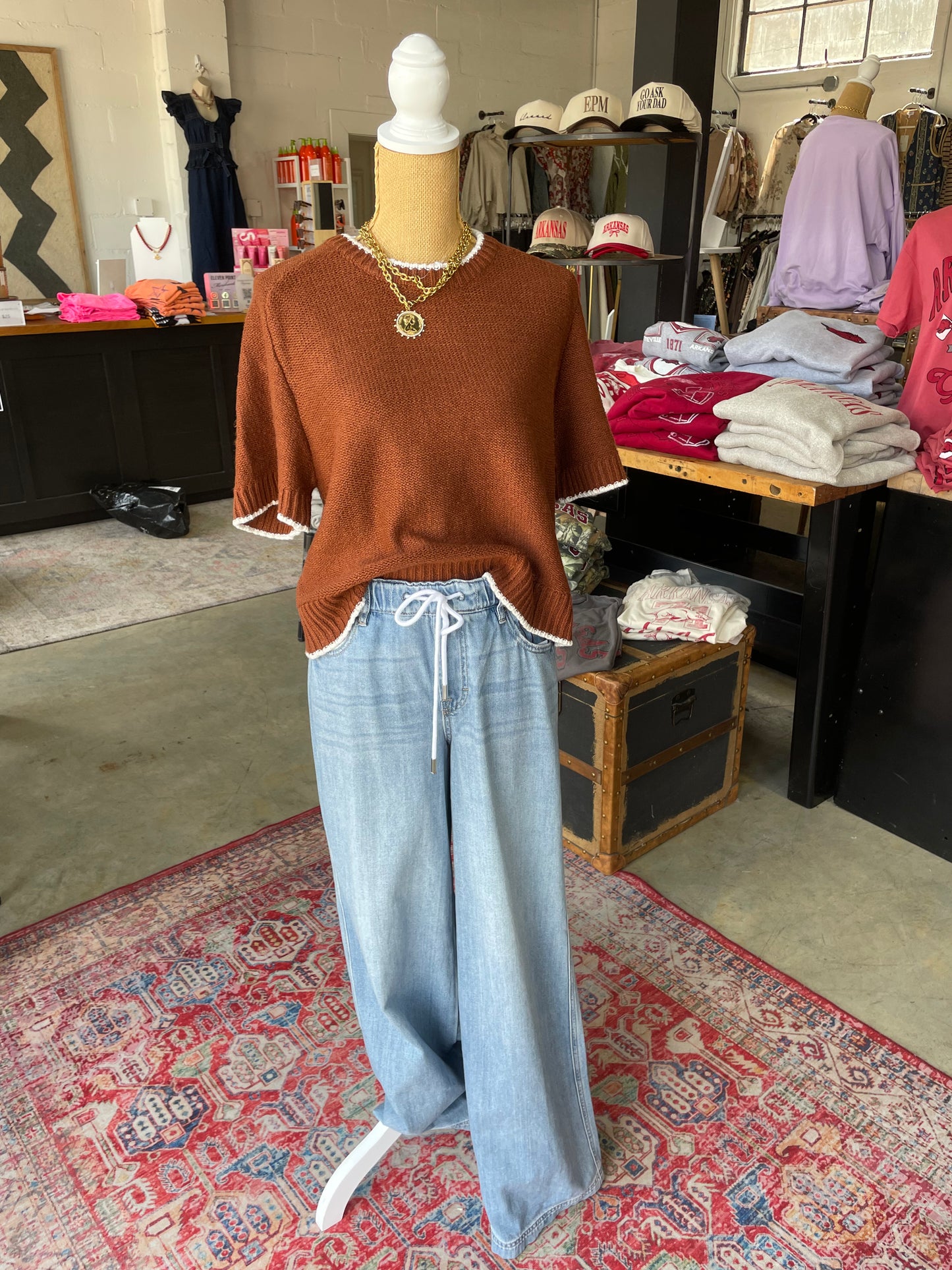 Nori Tie Waist Jeans - Hidden
