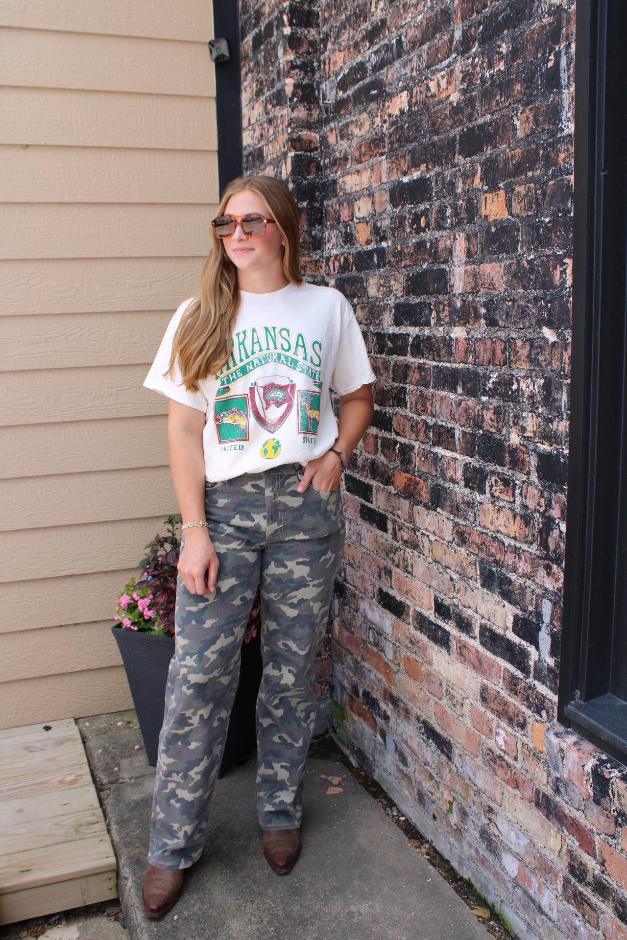 Alxy Camo Hidden Jeans - 33"