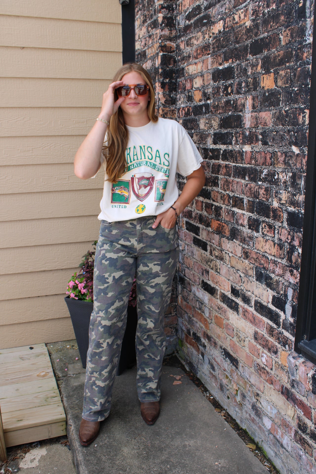 Alxy Camo Hidden Jeans - 33"