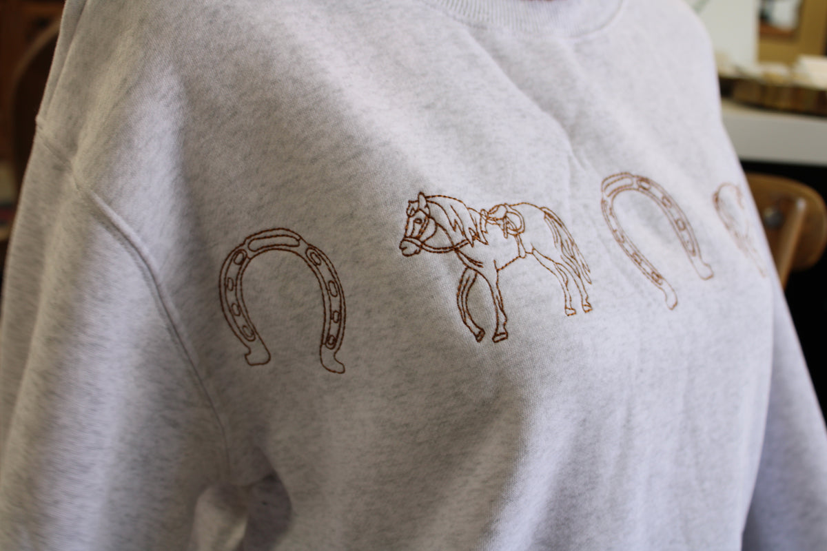 Horse Stitch Sweatshirt