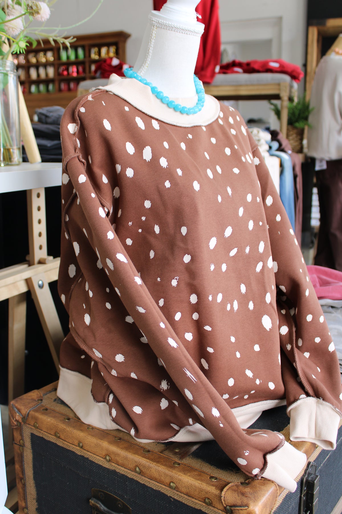 THANKFUL 2-Sided Mock-Neck