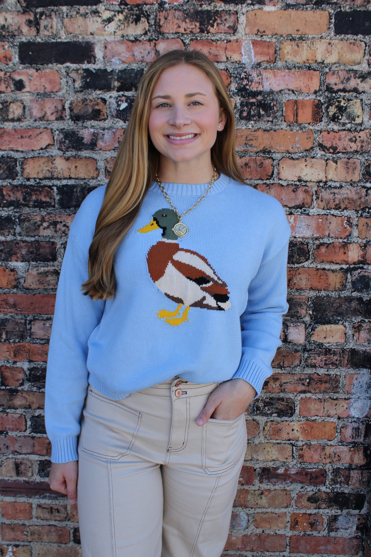 Green Head Sweater