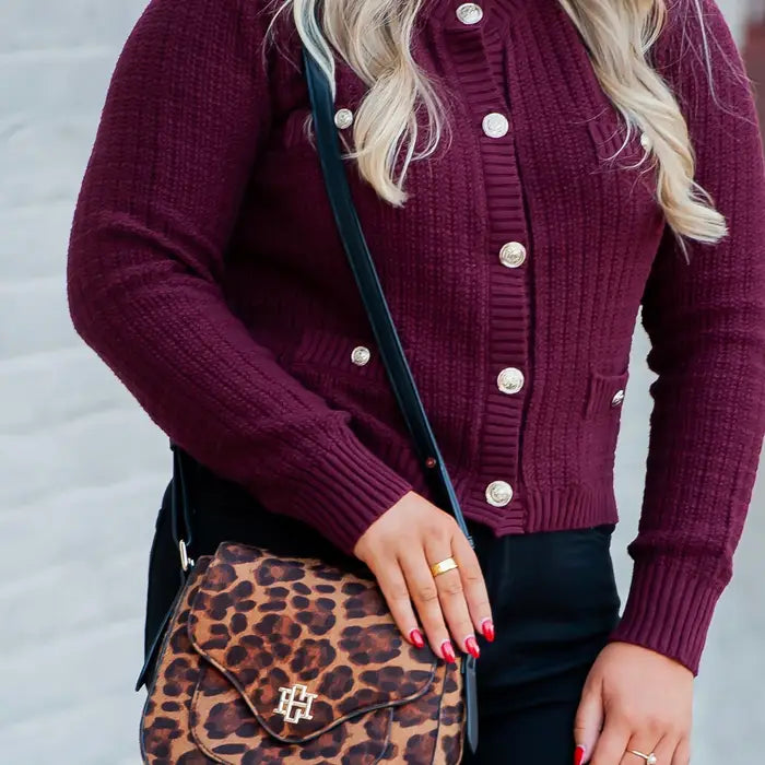 Sasha Handbag Spotted Saddle