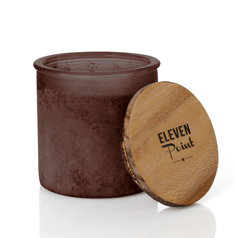 River Rock Amber Candle
