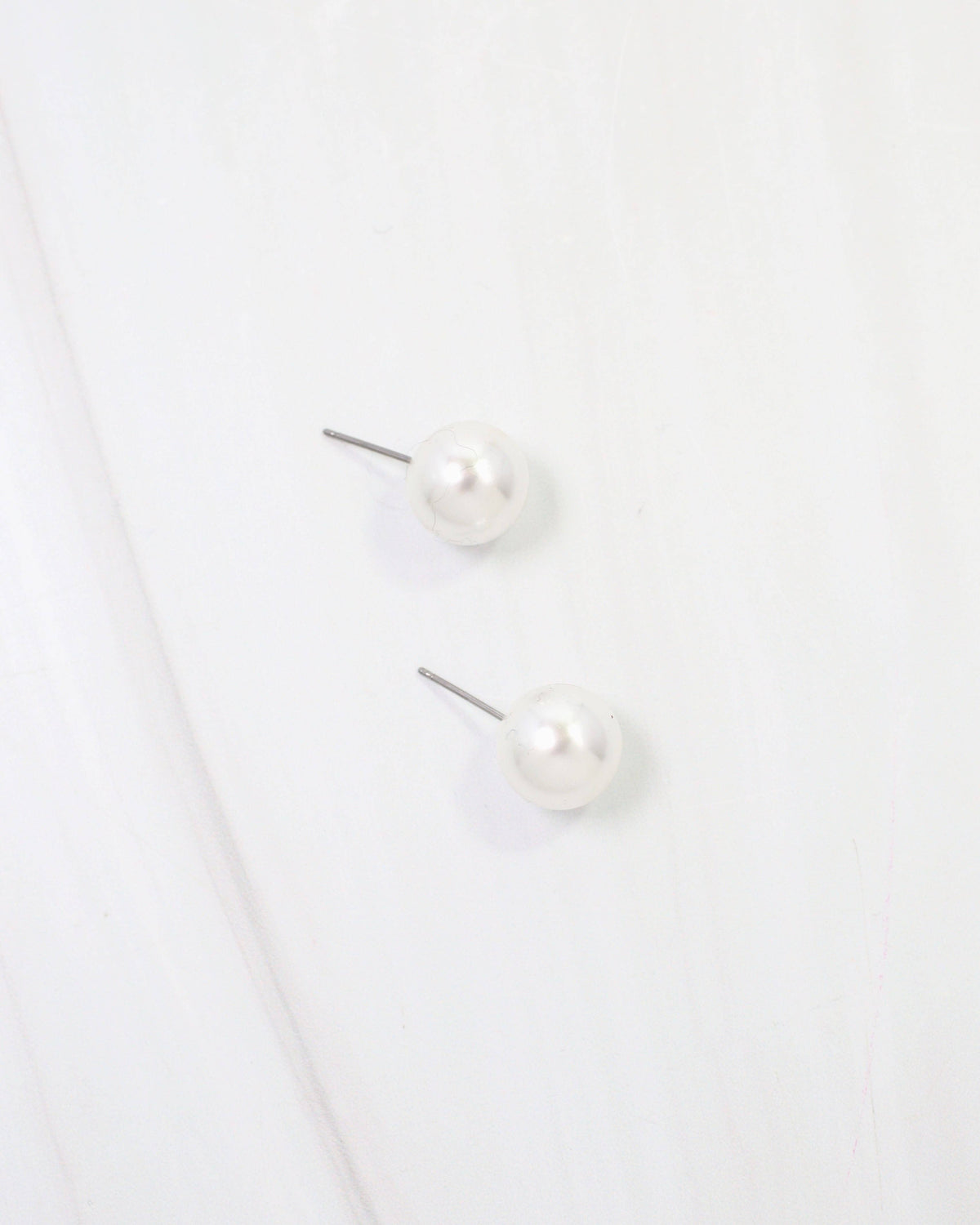 Greenwood Pearl Stud Earring Cream
