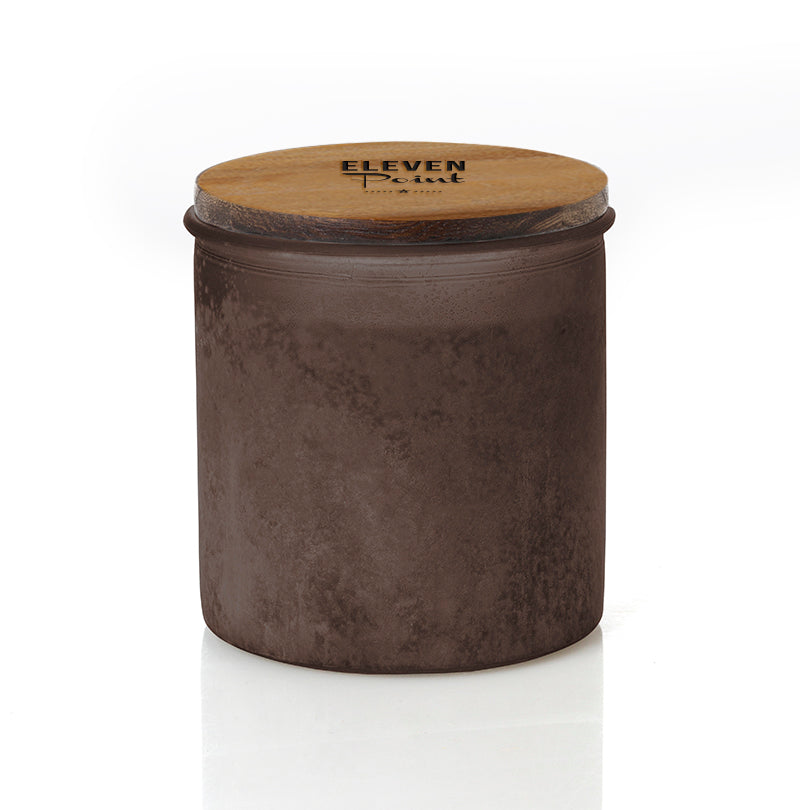 River Rock Amber Candle