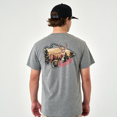Hill Country Buck Tee - Burlebo