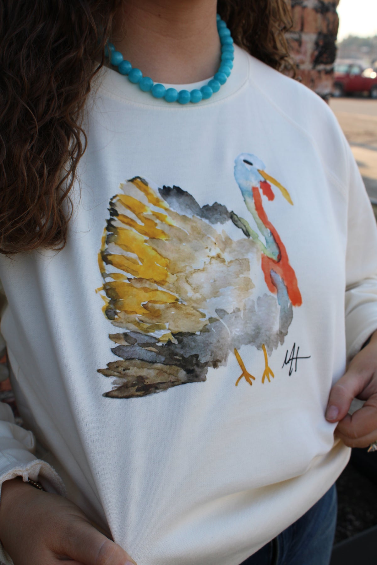 Turkey Watercolor Sweatshirt