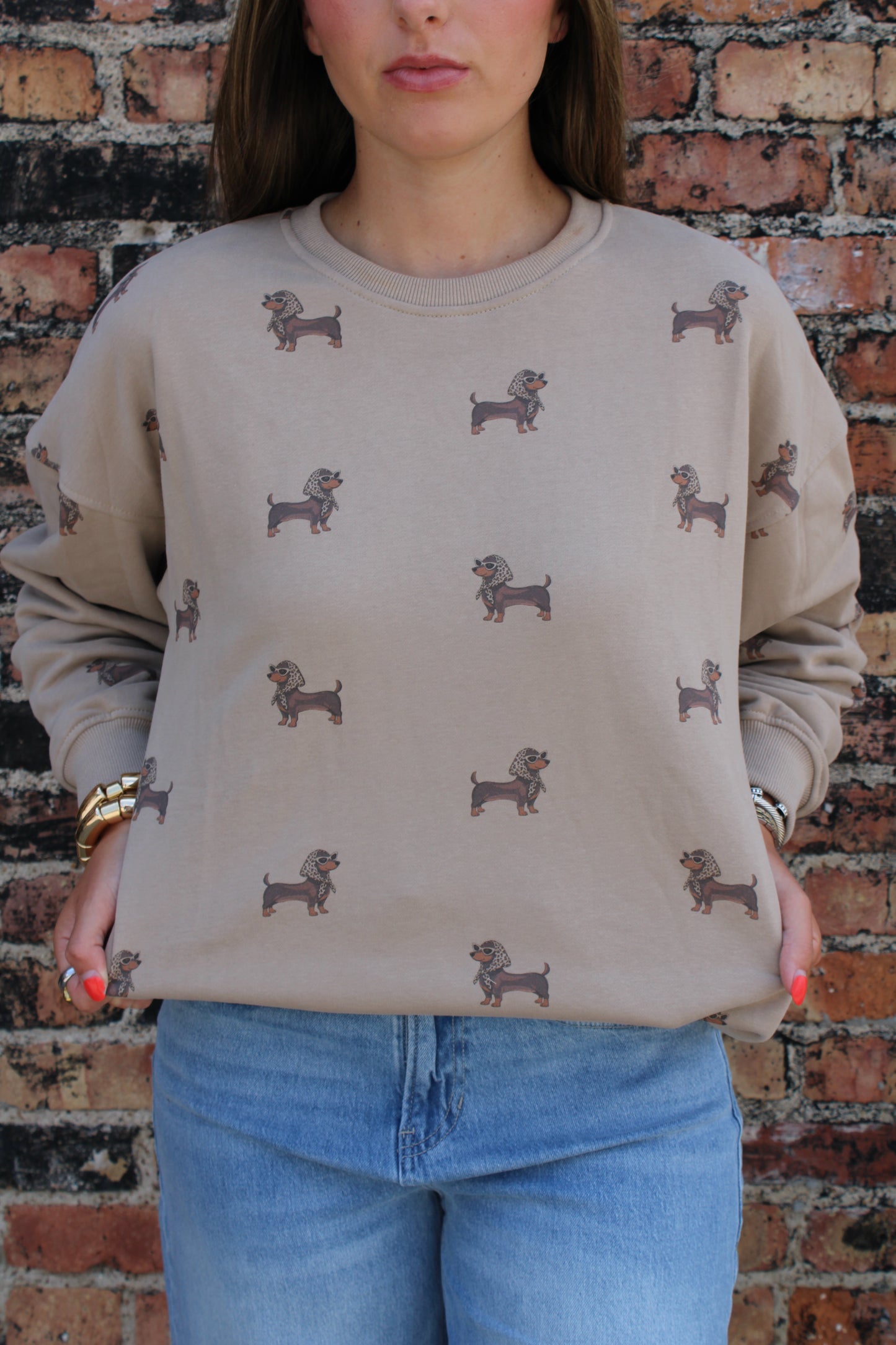 Weenie All Over Sweatshirt