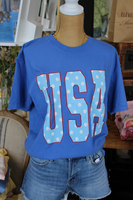 USA Polka Dot Tee