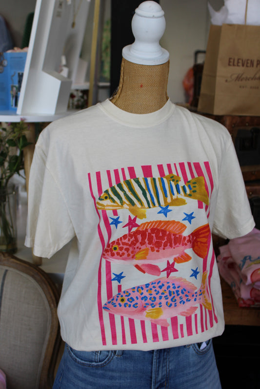 Preppy Fish Tee