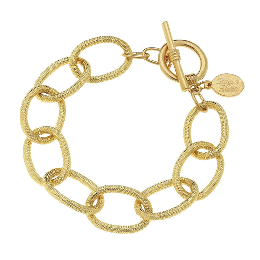 Gold Chain Bracelet - Susan Shaw