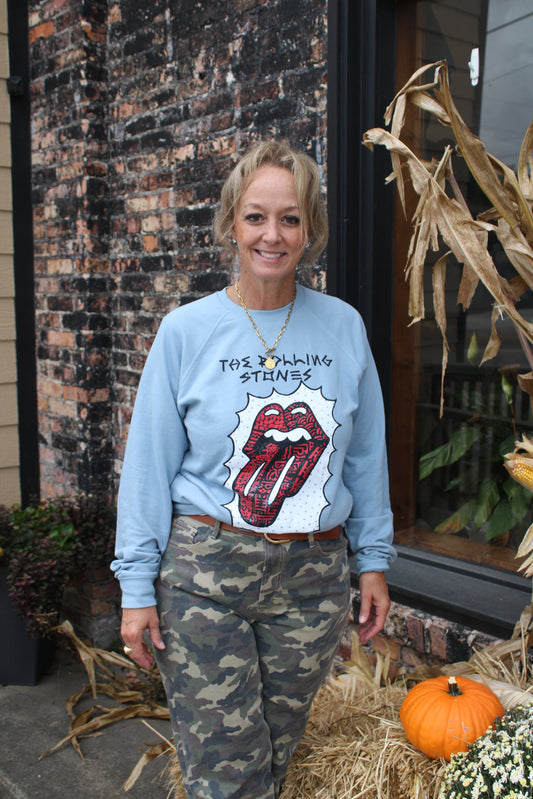 Rolling Stones Santiago Raglan Sweatshirt