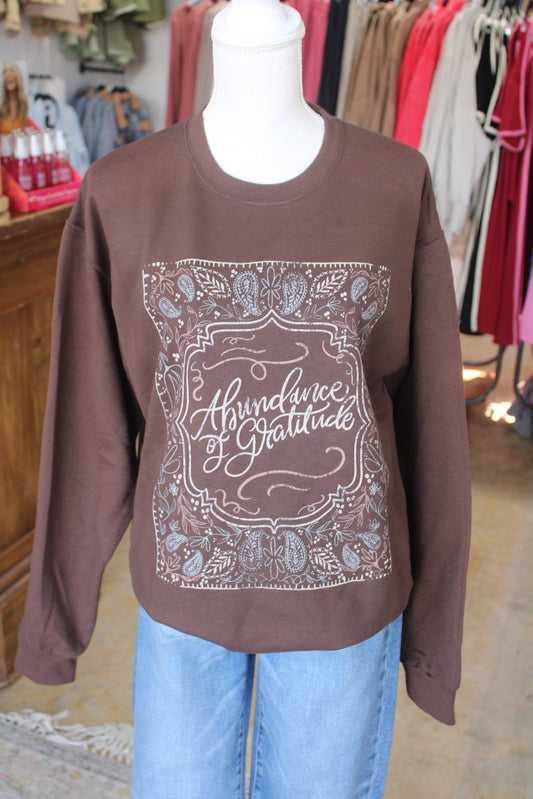 Abundance of Gratitude Sweatshirt