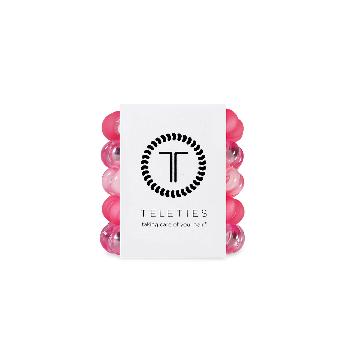 Spiral Hair Coils | Tiny | Pretty in Pink Hair Ties