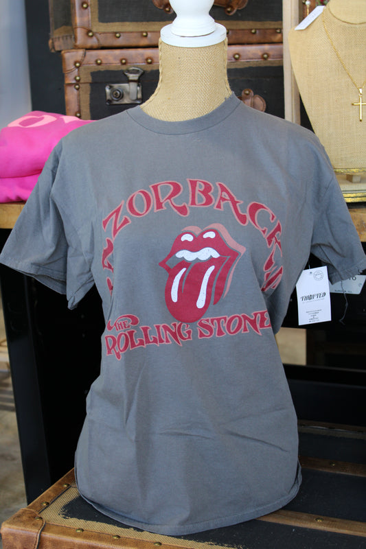 Rolling Stones Razorback Psych Thrifted Tee