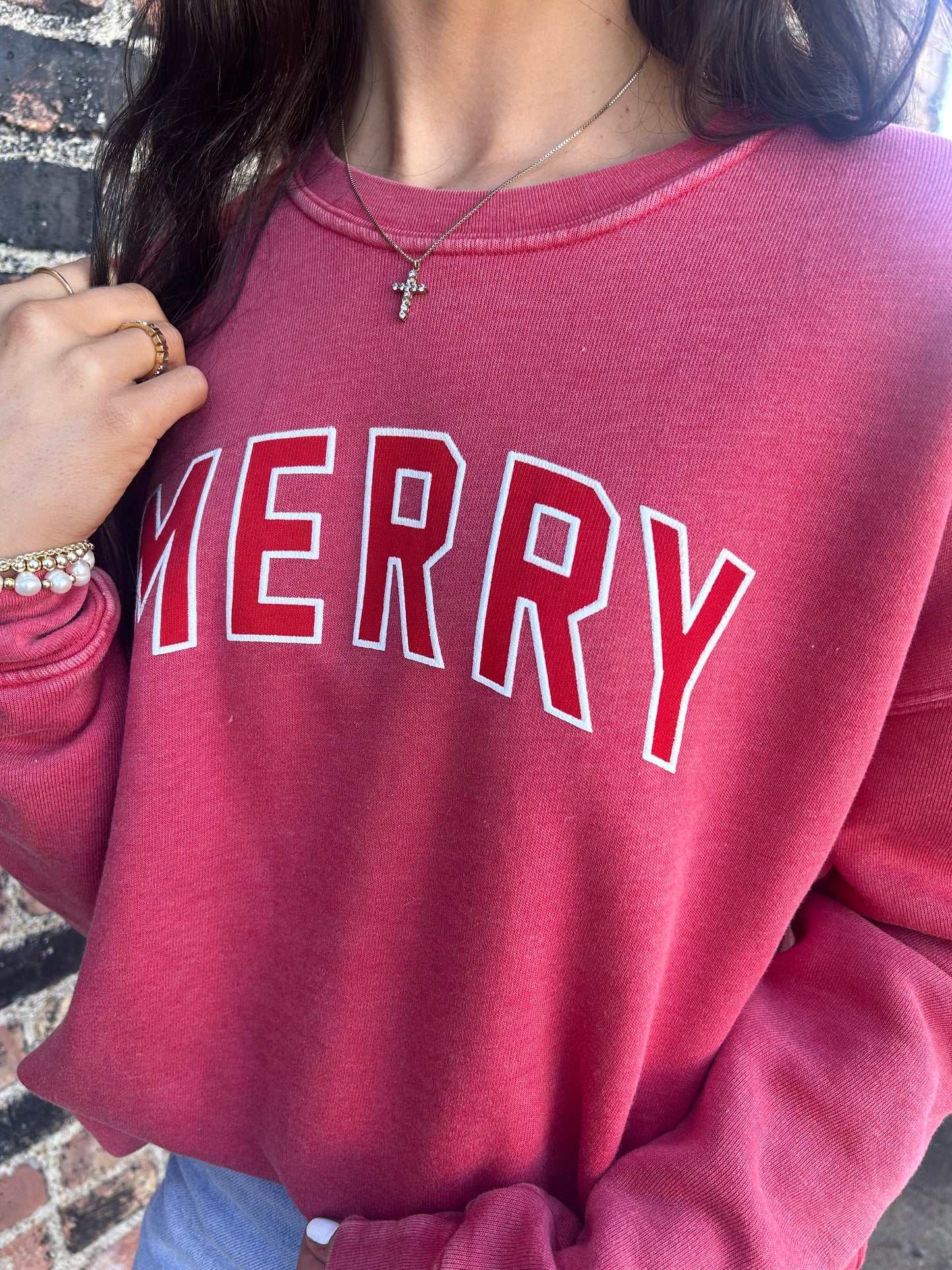 Merry Red Sweatshirt