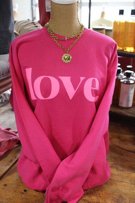 Love. Sweatshirt