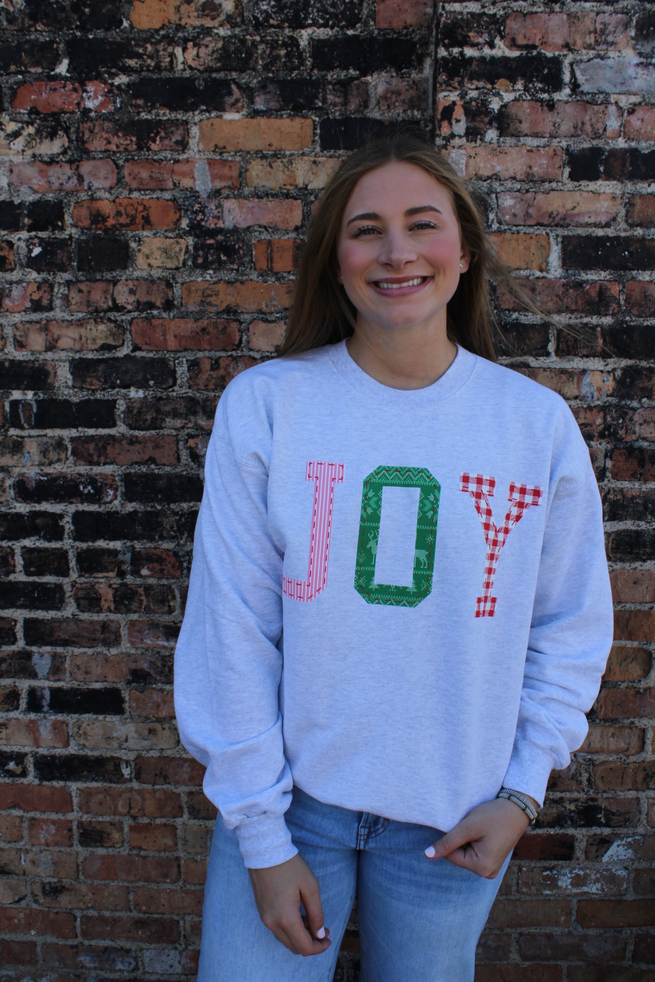Joy Quilted Puff Sweatshirt