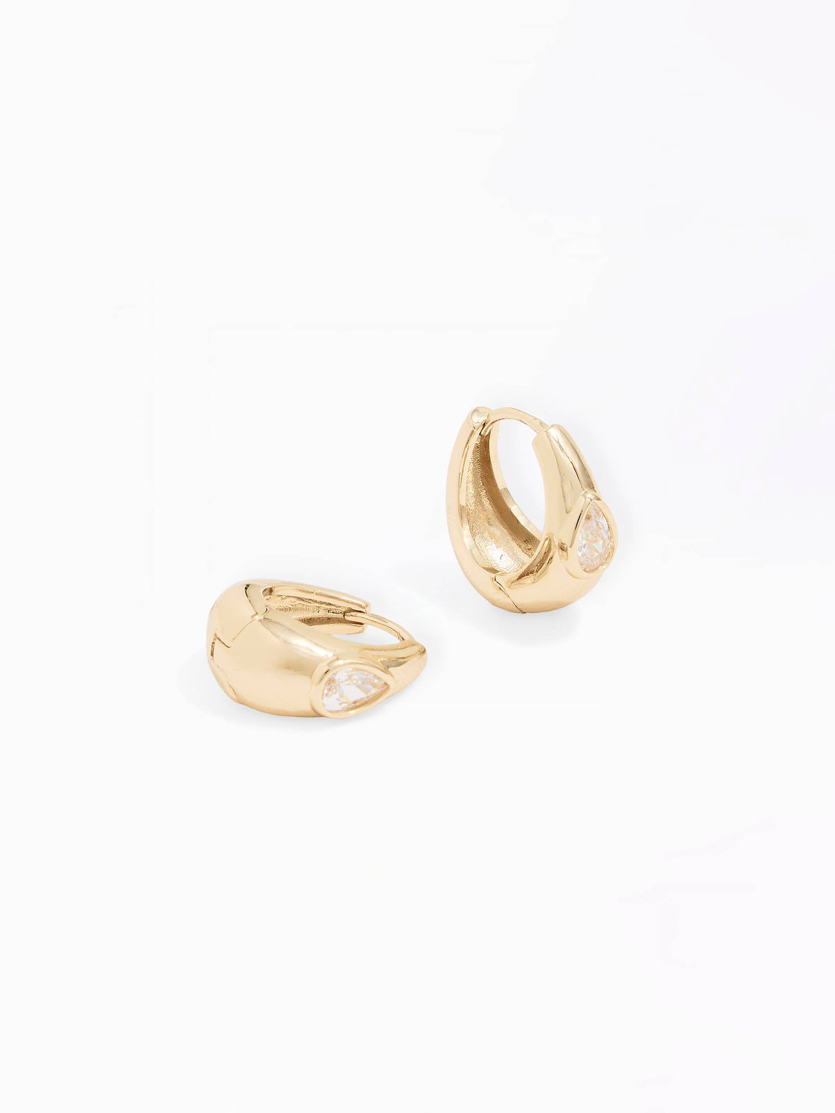 Hensley Huggie Earrings