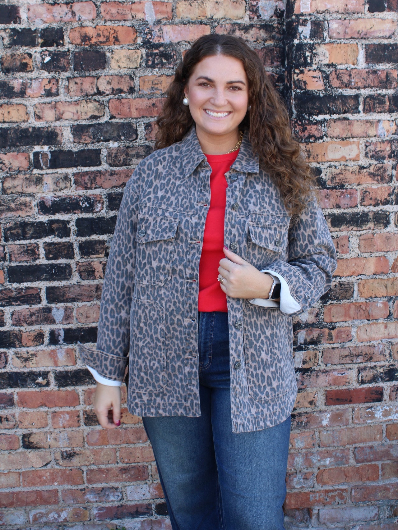 Oversize Cheetah Shirt - Hidden