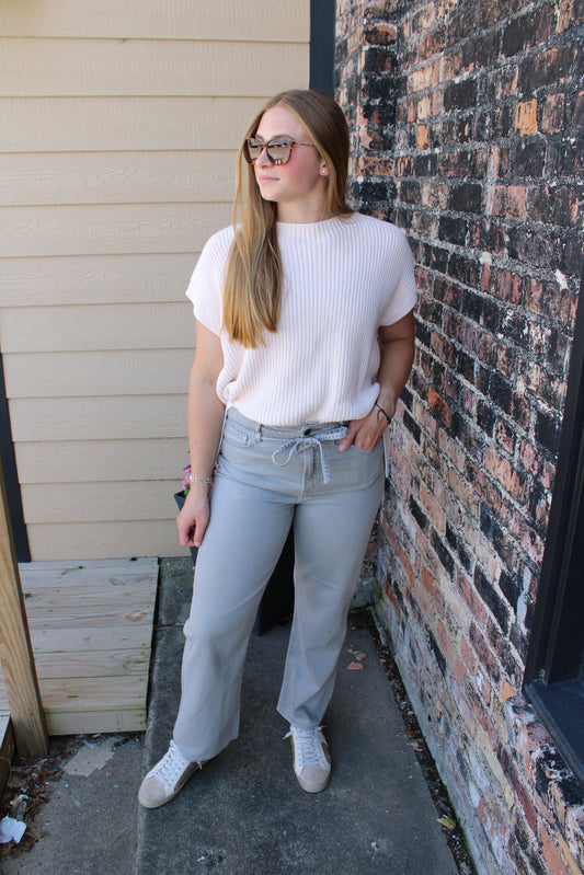 Ella Gravel Jeans - Hidden