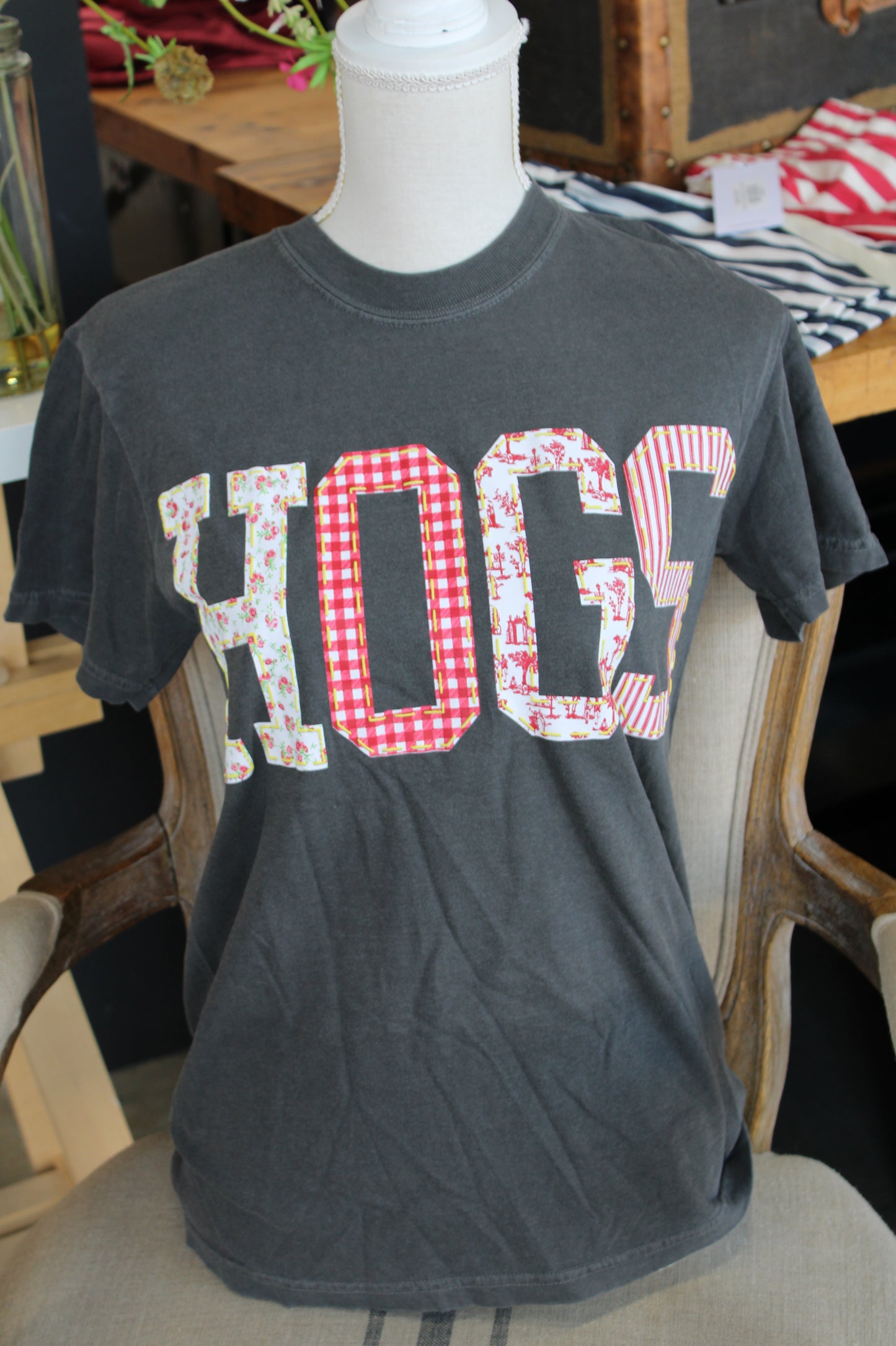 HOGS Quilted Puff Tee