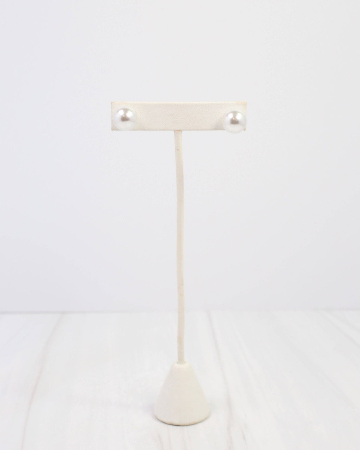 Greenwood Pearl Stud Earring Cream