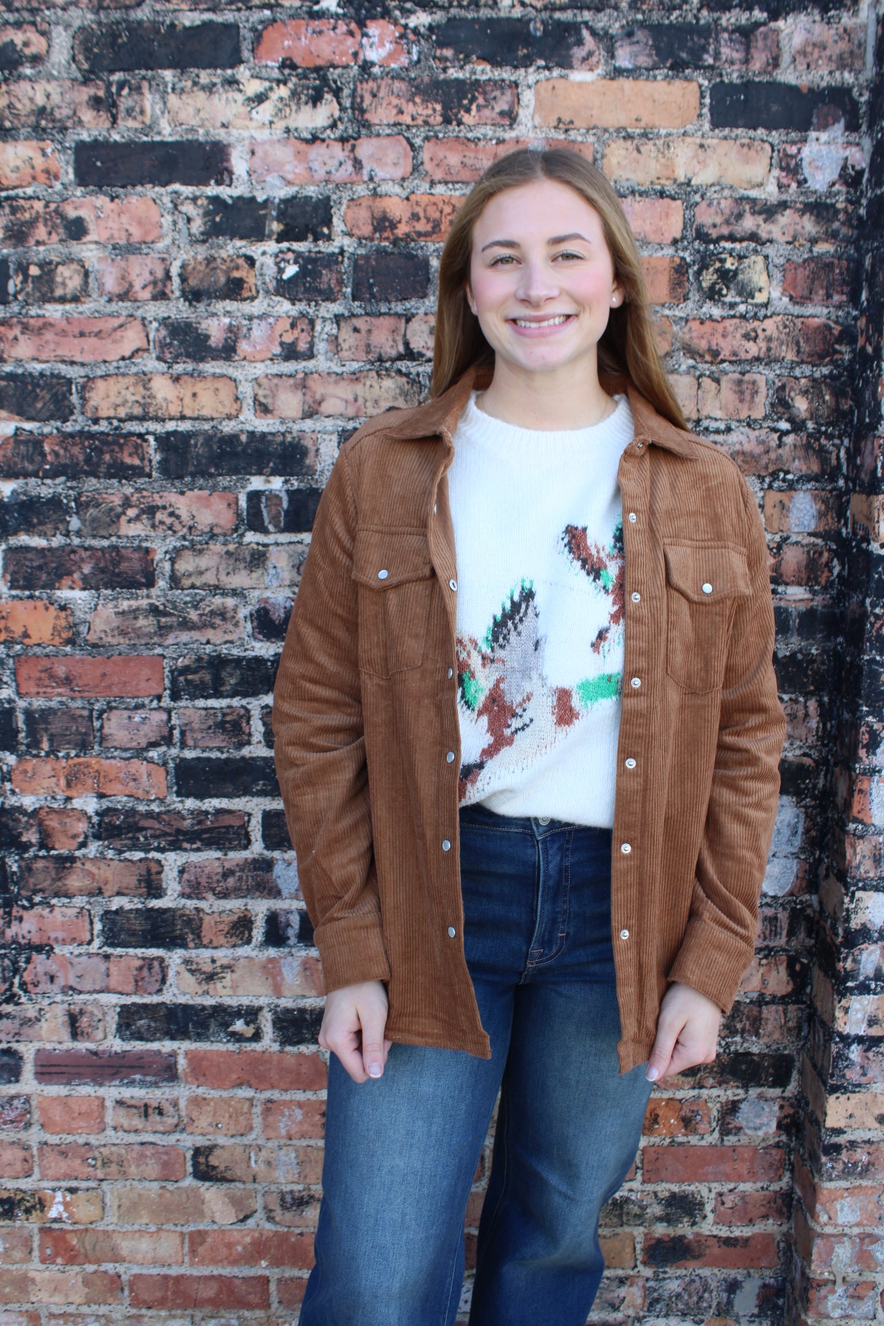 Duck Sweater - Cream