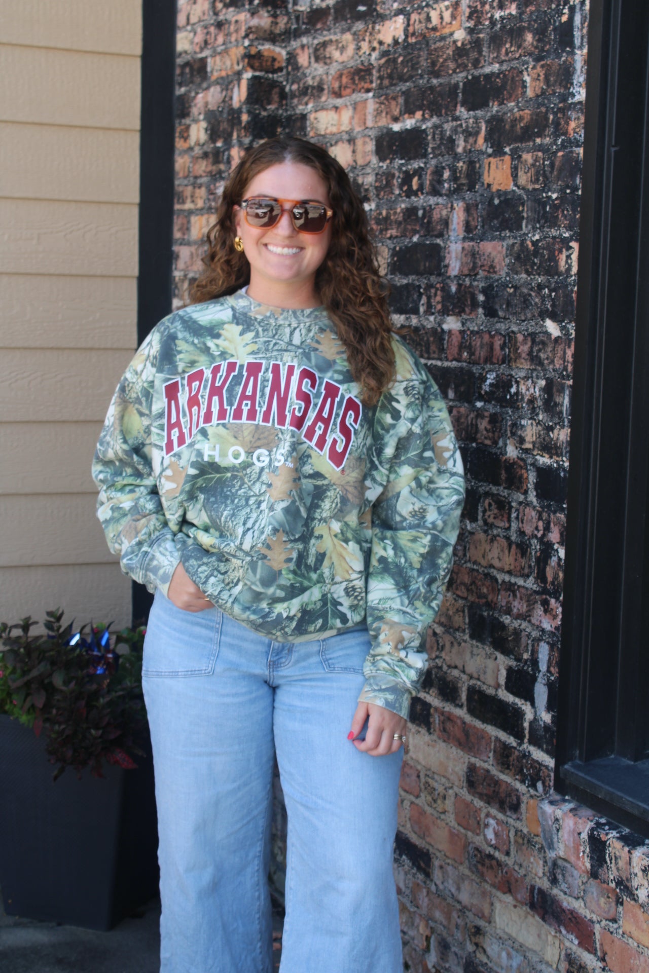 Arkansas Camo Sweatshirt