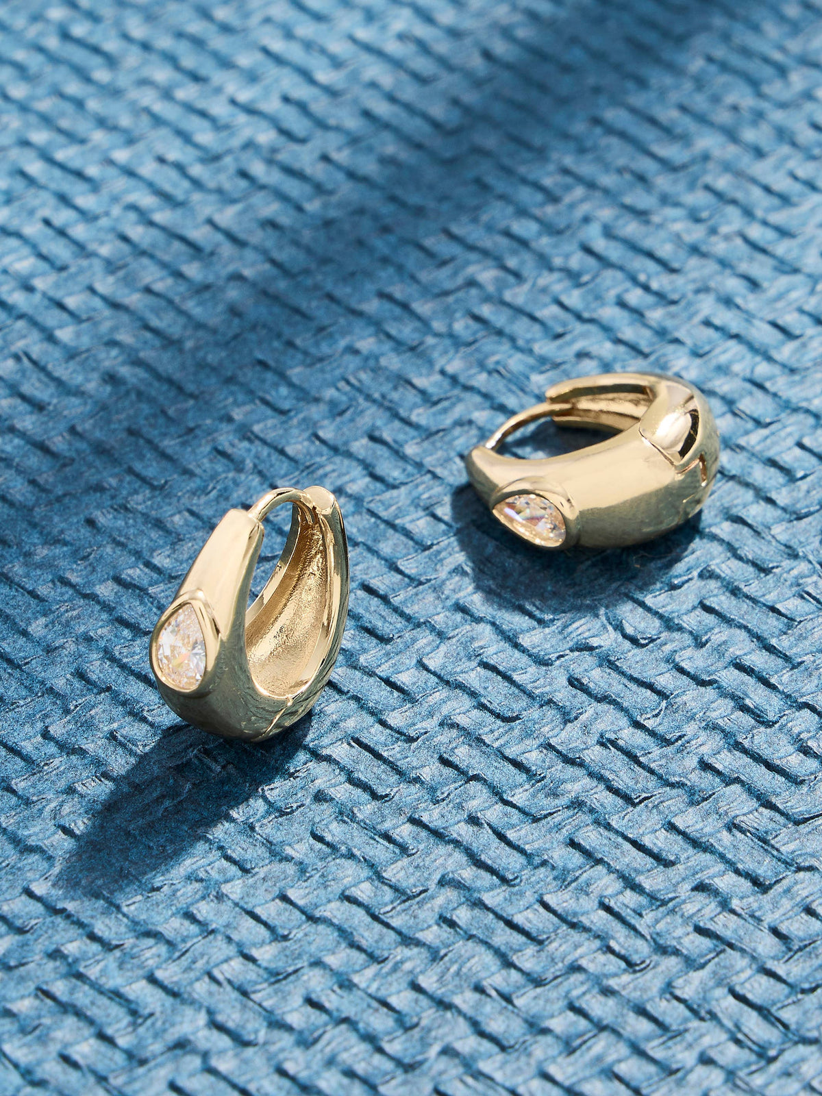 Hensley Huggie Earrings