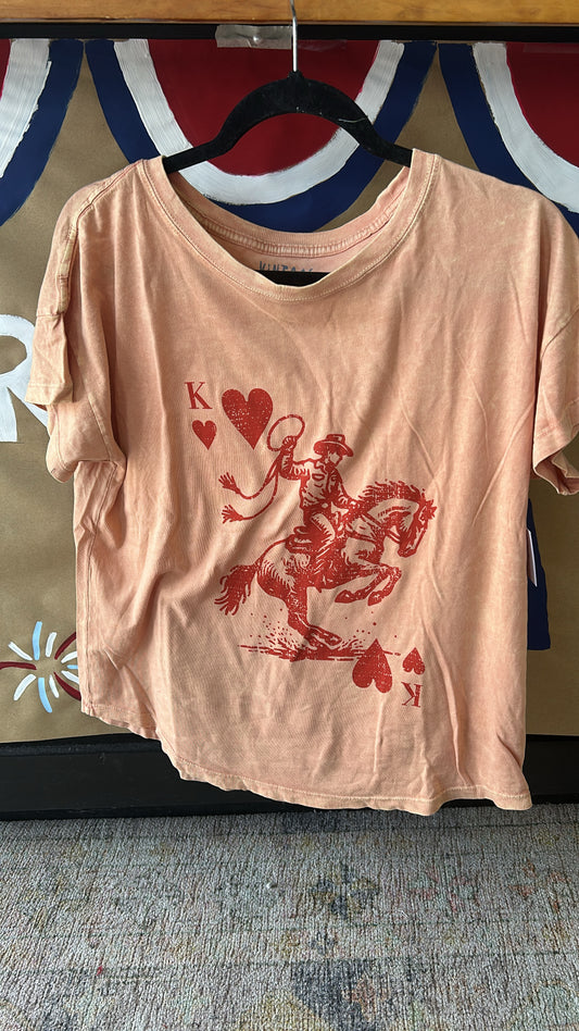King of Hearts Cowboy Tee