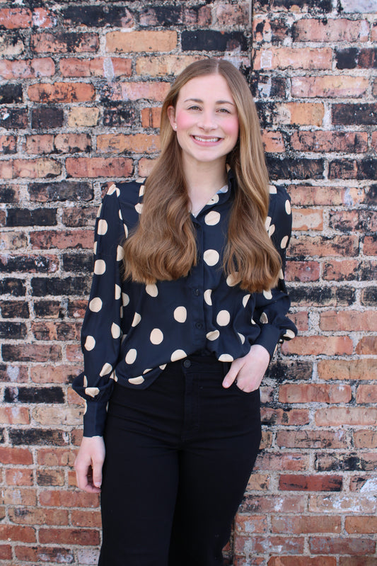 Polka Dot Top