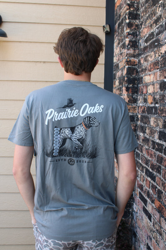 Prairie Oaks Pointing Tee