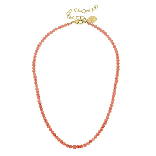 Alys Coral Necklace - Susan Shaw