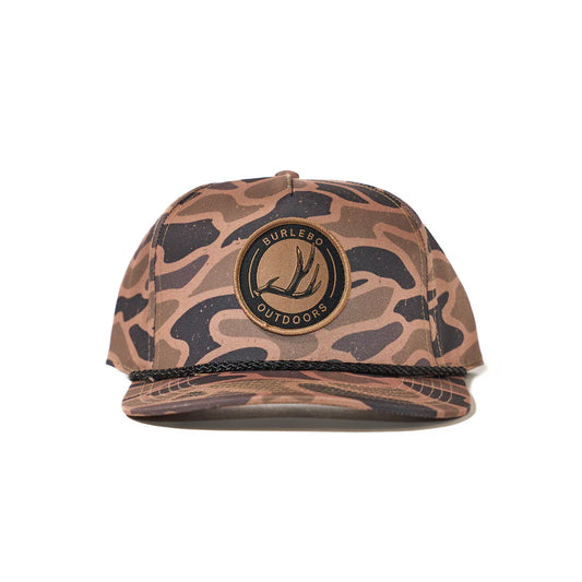 Antler Patch Black Camo - Burlebo