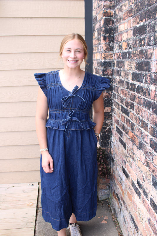 Daisy Denim Dress
