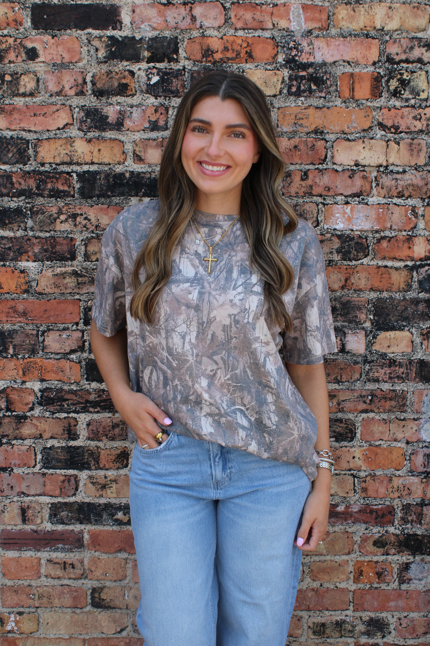 Oversized Camo Tee