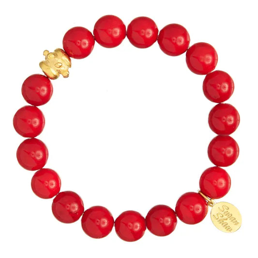 Bailey Red Bracelet - Susan Shaw