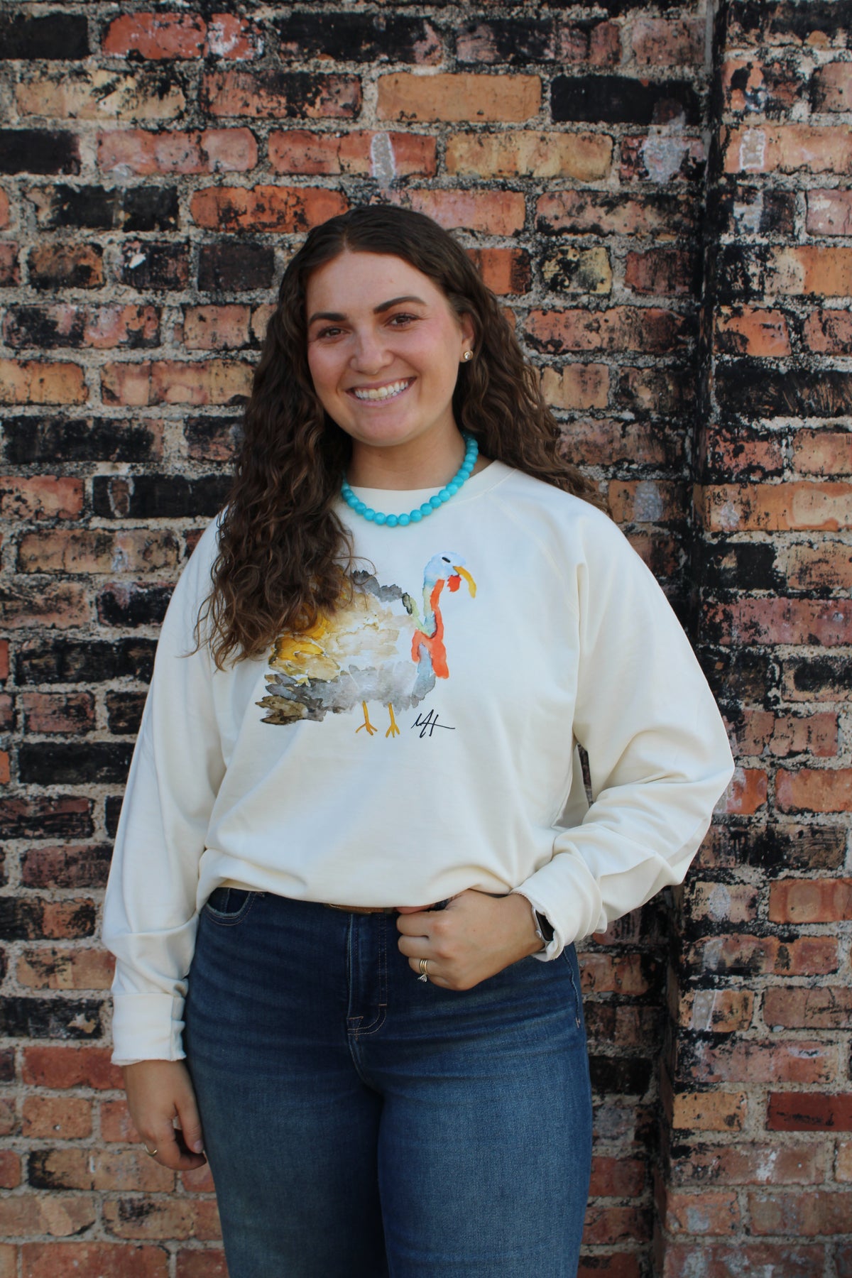 Turkey Watercolor Sweatshirt