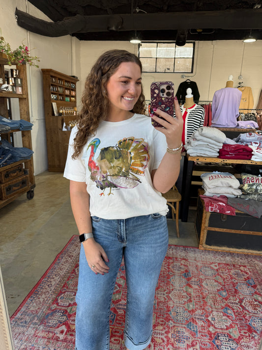 Watercolor Turkey Tee