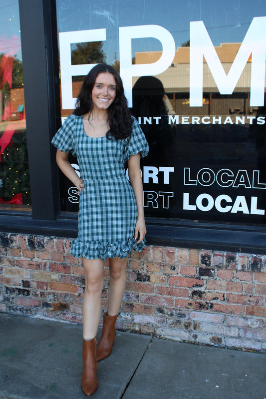 Plaid Dress