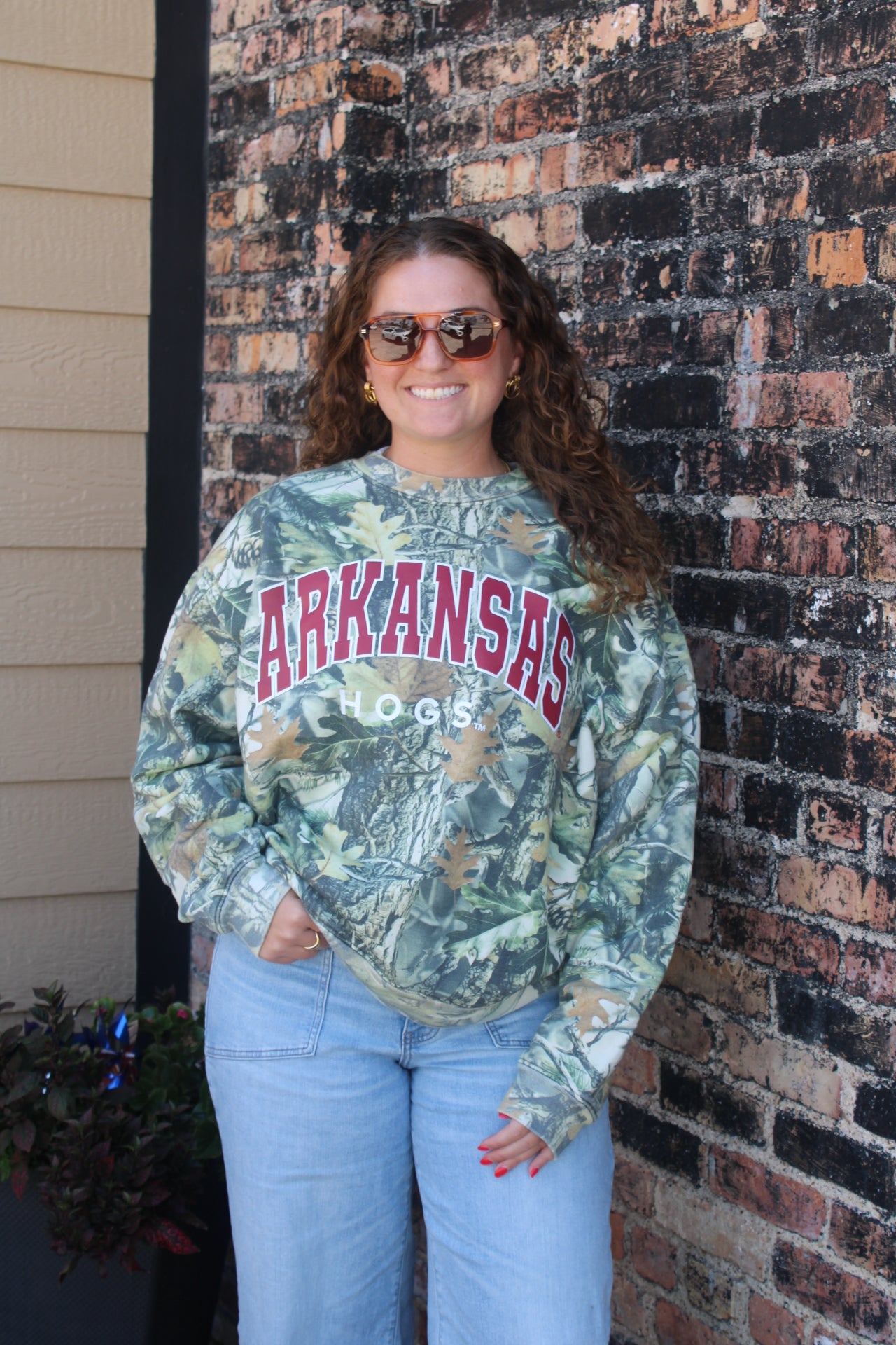 Arkansas Camo Sweatshirt