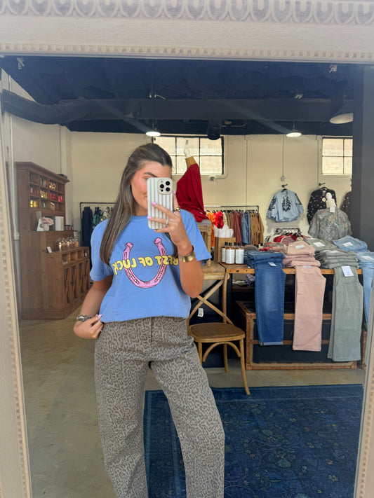 Howdy Horseshoe Tee