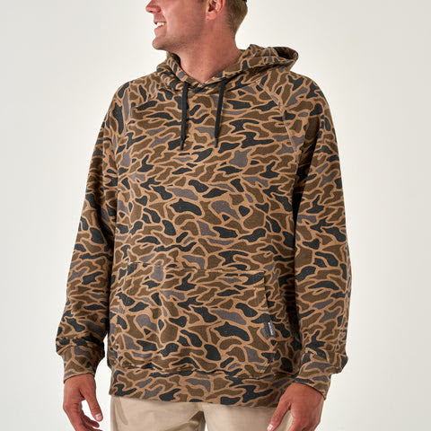 Fleece Hoodie - Gauge Camo - Burlebo