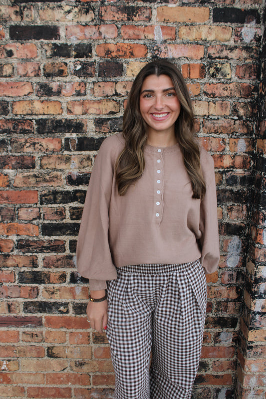 Henley Sweater