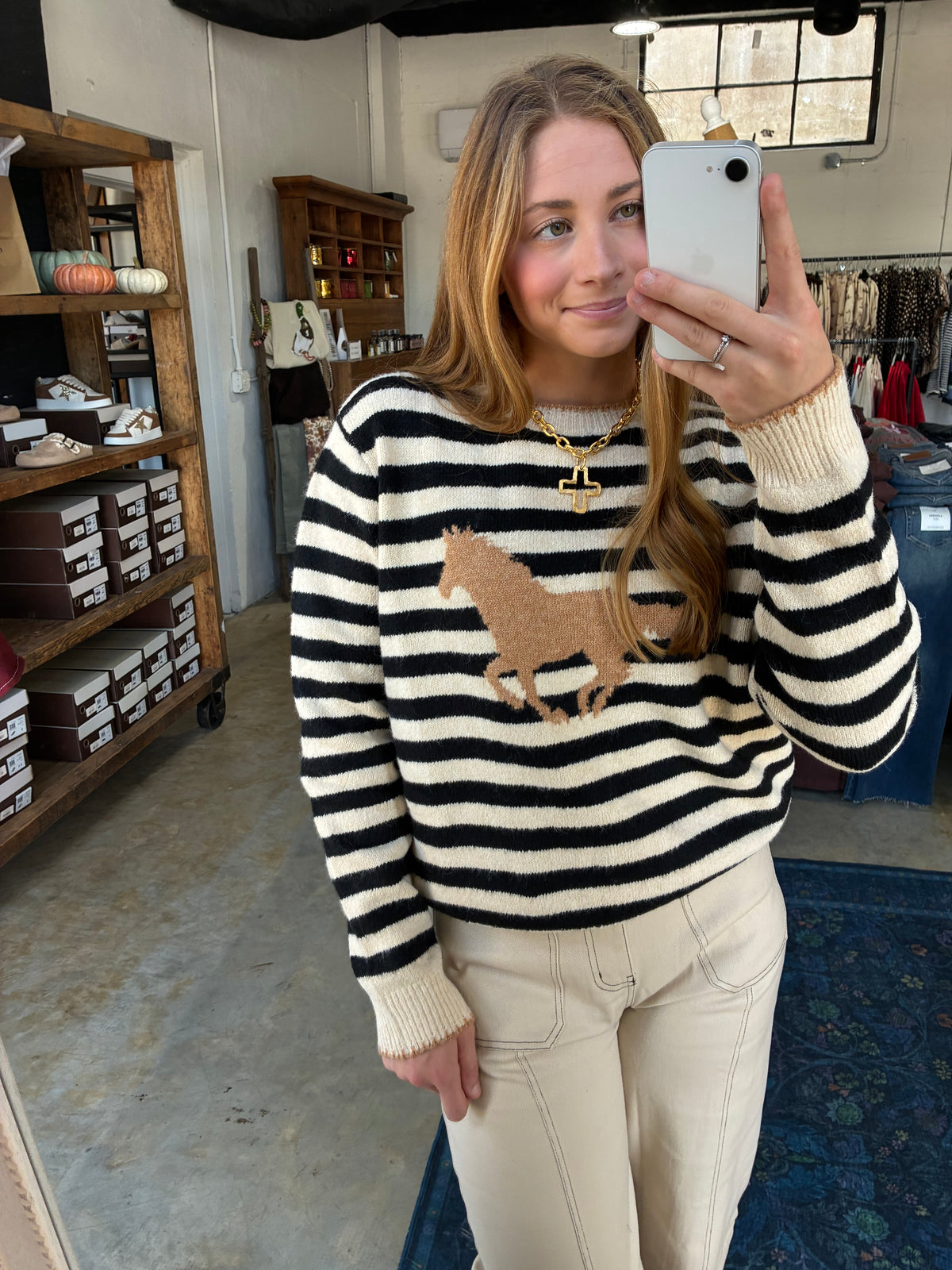 Hadley Horse Sweater