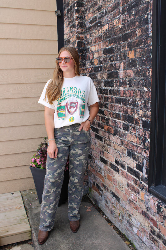 Alxy Camo Hidden Jeans - 33"