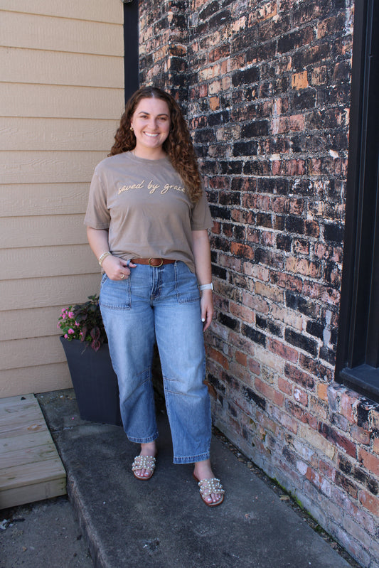 Saved By Grace Tee